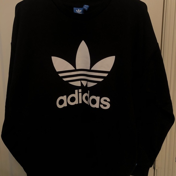 Black adidas crew neck - Picture 2 of 7
